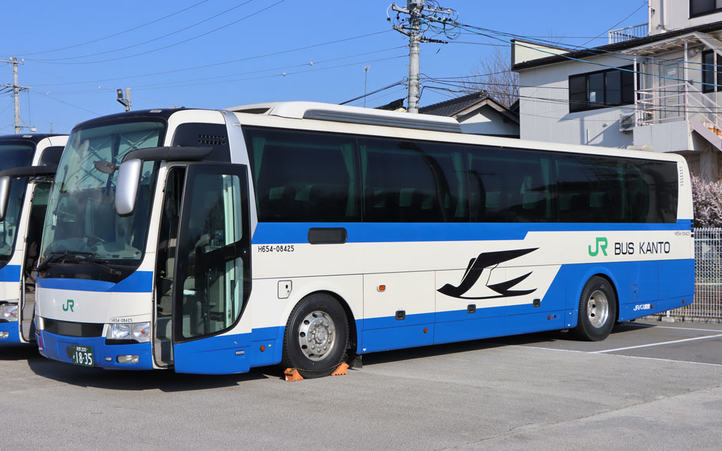 JRバス関東 三菱エアロエース1/80 特別記念カラー「青いつばめ